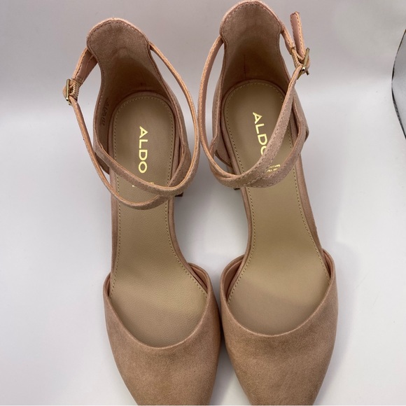 Aldo Brookshear Women's Block Heels Light Pink Size 8.5 - Picture 15 of 16